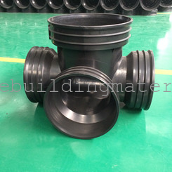 Environmetal Polyethylene Inspection Manhole for Sewage 3*90 Degree Manhole