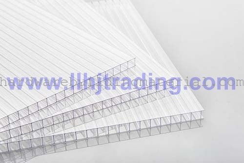 Agricultural Greenhouse Polycarbonate Hollow pc Sheet 10 years Guarantee
