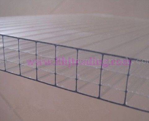 10-20mm thick 4 Layer Polycarbonate Hollow Sheet
