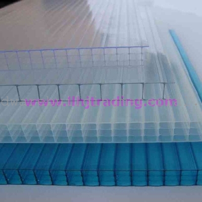 10-20mm thick 4 Layer Polycarbonate Hollow Sheet