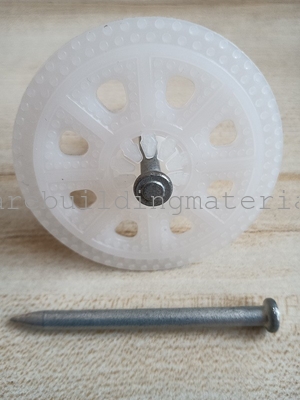 High quality as hilti plastic shooting insulation fasteners 4.5mm Steel Nail Diameter