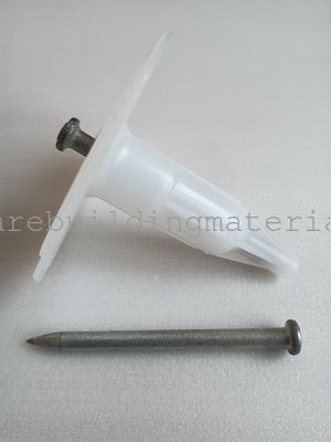 High quality as hilti plastic insulation fasteners 4.5mm Steel Nail Diameter