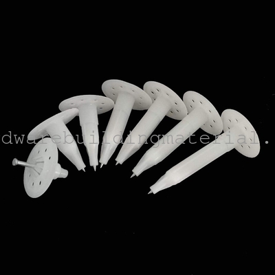 High Quality Heat Preservation Nail 50mm Washer Diamter 30mm Legth Plastic Insulation Fastener